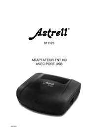 Notice ASTRELL AST243 011125 Recepteur