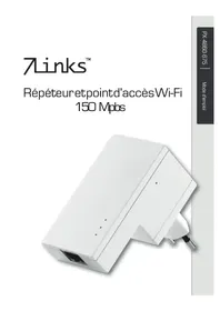 Notice 7LINKS PX4860675 Wifi répéteur