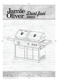 Notice Jamie Oliver DUAL FUEL Barbecue