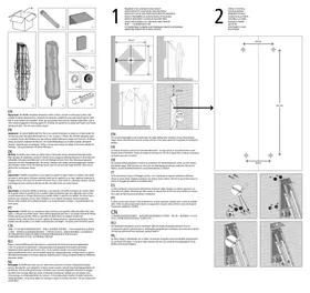 Notice BRABANTIA WALLFIX Tente ou abri de jardin pliable