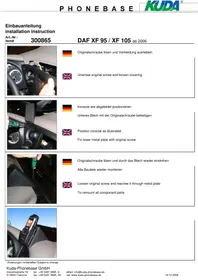 Notice Kuda 210055 Kit d'encastrement