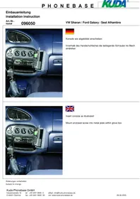 Notice Kuda 096054 Kit d'encastrement