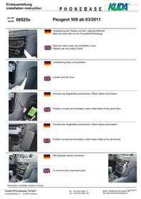 Notice Kuda 085255 Accessoire automobile