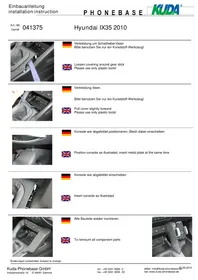 Notice Kuda 041375 Accessoire automobile