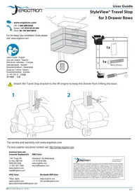 Notice Ergotron 97873 Meuble de bureau