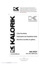 KALORIK NM 39527 - Electric cooking appliance