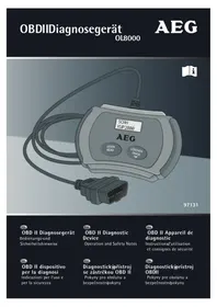 Notice AEG OBD II Strumento di diagnosi auto