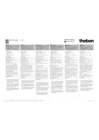 Notice THEBEN SUL 181 D Commutateur