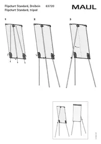 Notice MAUL 6372082 Tableau blanc mobile