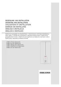 STIEBEL ELTRON DHBE 21 SLi electronic - Elektrický průtokový ohřívač vody