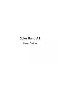 Notice HUAWEI COLOR BAND A1 Chytré hodinky