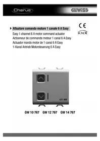 Notice Gewiss GW12767 Maison intelligente