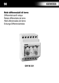 Notice Gewiss GW96331 Relais électrique