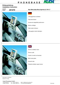 Notice Kuda 291075 Système de navigation GPS