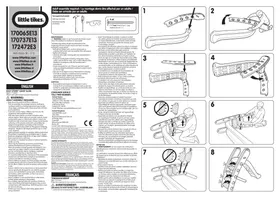 Notice Little Tikes EASY STORE GIANT SLIDE RAINBOW Toboggan pour enfants