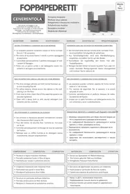 Notice Foppapedretti CENERENTOLA 18 Rangement à chaussures