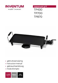 Notice INVENTUM TP700 Plaque teppanyaki