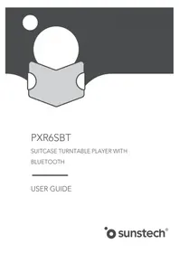 Notice Sunstech PXR6SBT Platine_disque