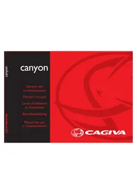 Notice Cagiva CANYON 500 (2000) Moto