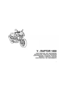 Notice Cagiva VRAPTOR 1000 (2003) Moto