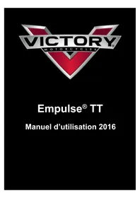 Notice Victory EMPULSE TT (2016) Moto