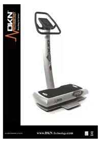 Notice DKN XG10 PRO Heimtrainer