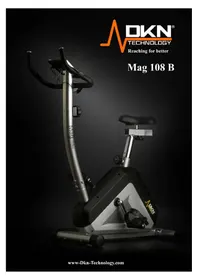 Notice DKN MAG 108 B Bicicleta ergométrica