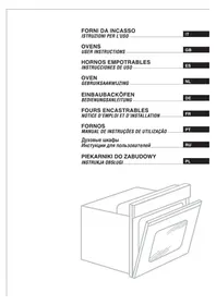 CANDY FHP 612 X - Built-in oven