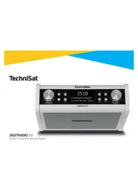 Notice TECHNISAT DIGITRADIO 20 CD Radio