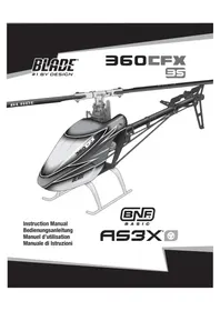 Notice Blade 360 CFX 3S Jouet radiocommandé