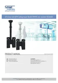 Notice SmartMetals 072.3100B144 Support écran plat