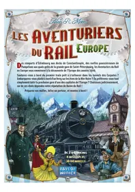 Notice Days of Wonder ZUG UM ZUG EUROPA Jeu de société