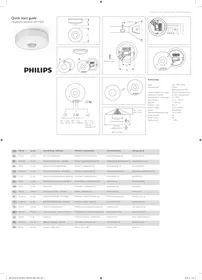 Notice PHILIPS LRM1000 Détecteur de mouvements