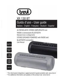 Notice Trevi XR 130 BT Station d'acceuil