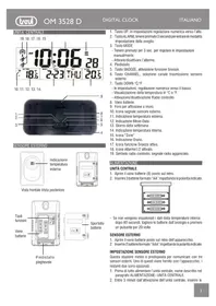 Notice Trevi OM 3528 D Station Météo