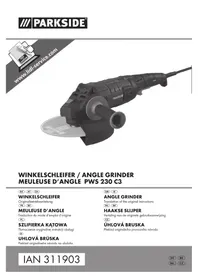 Notice PARKSIDE PWS 230 C3 Broyeur