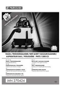 Notice PARKSIDE PNTS 1300 C3 Vacuum Cleaner