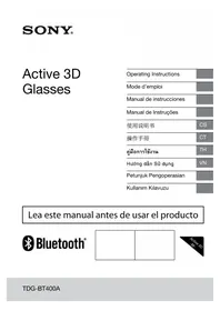 Notice SONY KD100Z9D Televidilo