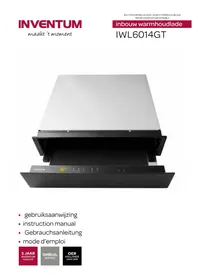 Notice INVENTUM IWL6014GT Tiroir et armoire chauffants