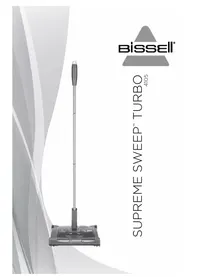 Notice BISSELL SUPREME SWEEP TURBO Handstofzuiger