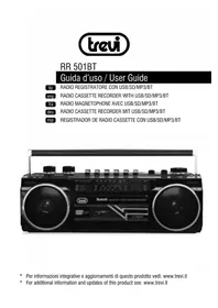 Notice Trevi RR 501 BT Radio