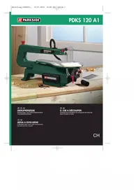 Notice PARKSIDE PDKS 120 A2 Sega elettrica