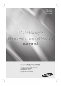 SAMSUNG HTE3550 - Home Theater System
