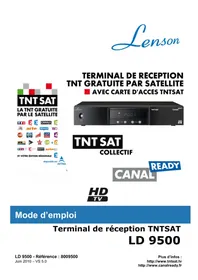 Notice Lenson LD 9500 Recepteur