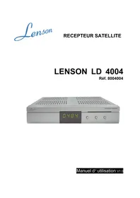 Notice Lenson LD 4004 Recepteur