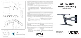 Notice VCM WS 100 Support mural