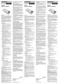 Notice XT Power XT16000QC2 Chargeur téléphone portable