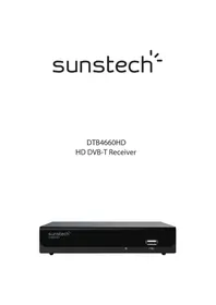 Notice Sunstech DTB4660HDBK Decodificador digital