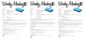 Notice Wonky Monkey WM PB7800 Chargeur téléphone portable