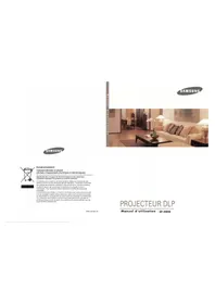 Notice SAMSUNG SPH800BE Projecteur